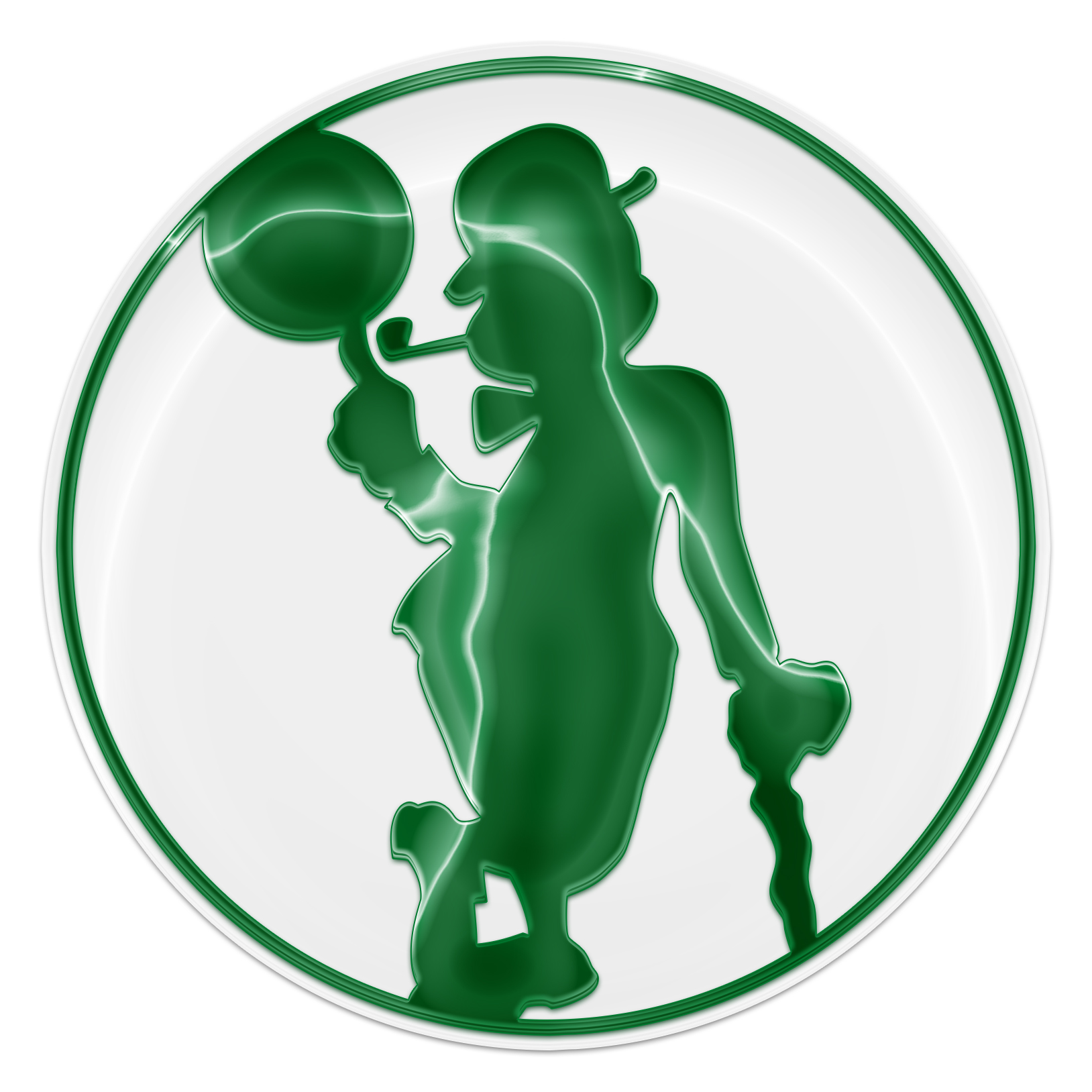 Boston Celtics Crystal Logo iron on paper